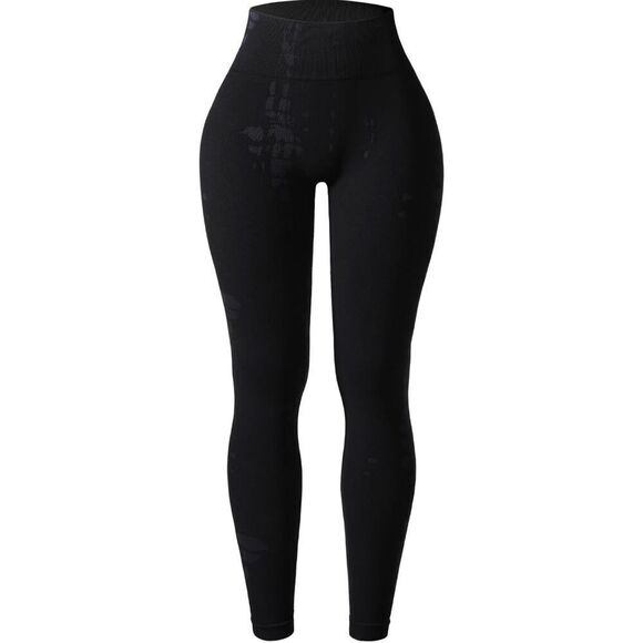 ✨AUROLA Serpent Snake Seamless Scrunch Workout Sz Medium Leggings✨ - Picture 2 of 9